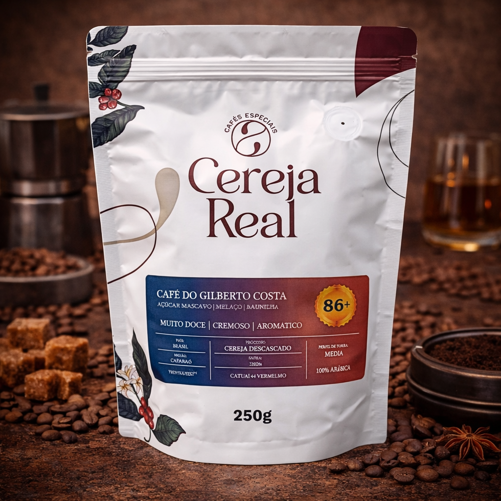CAFÉ DO GILBERTO COSTA – Café especial Muito Doce e Cremoso