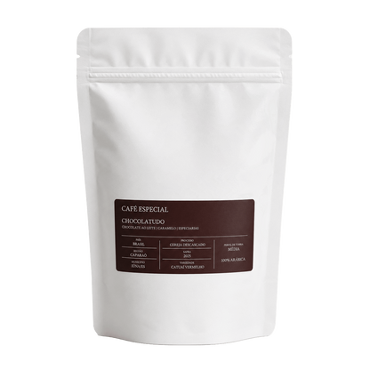 Café CHOCOLATUDO Cereja Real 250g — embalagem frente