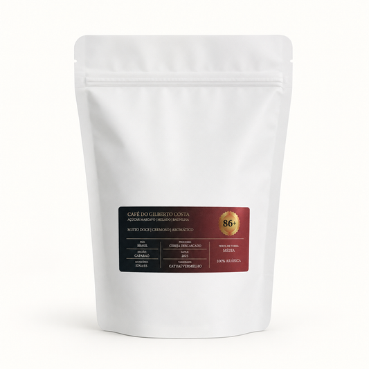 Café do Gilberto Costa Cereja Real 250g — embalagem frente