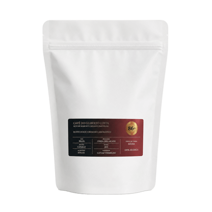 Café do Gilberto Costa Cereja Real 250g — embalagem frente